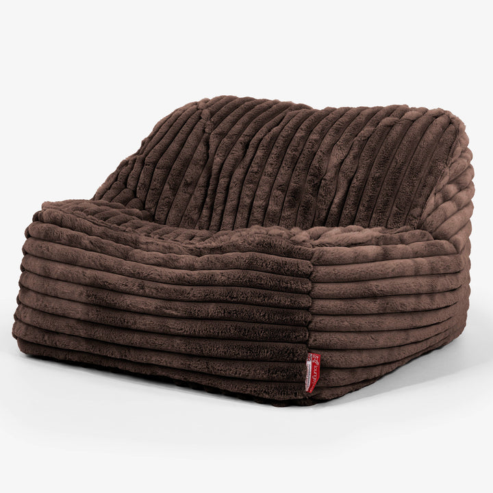 Zitzakstoel Sloucher - Ultra Pluche Corduroy Sabel 01