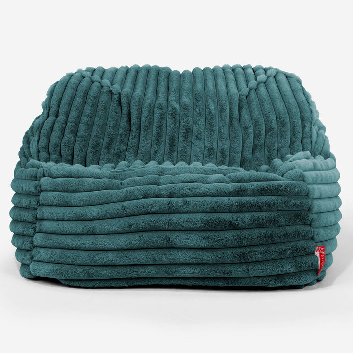 Zitzakstoel Sloucher - Ultra Pluche Corduroy Teal 02