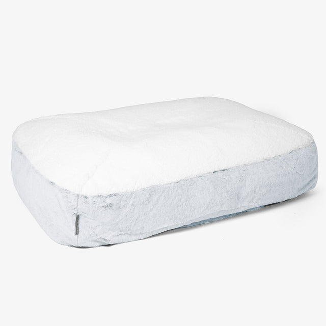 Sloucher Groot Hondenbed Vervangende Hoes - Nepkonijnenbont 01