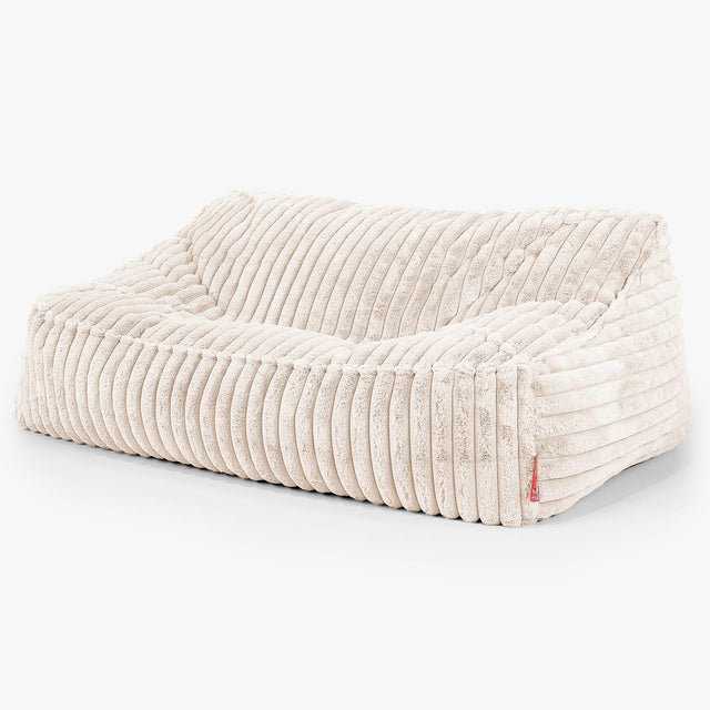 Zitzakbank Sloucher - Ultra Pluche Corduroy Crème 01