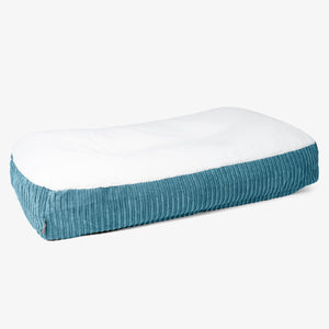 Sloucher XL-hondenbed - Sherpa & Corduroy Petrol