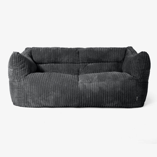Victor Zitzakbank - Corduroy Zwart 01