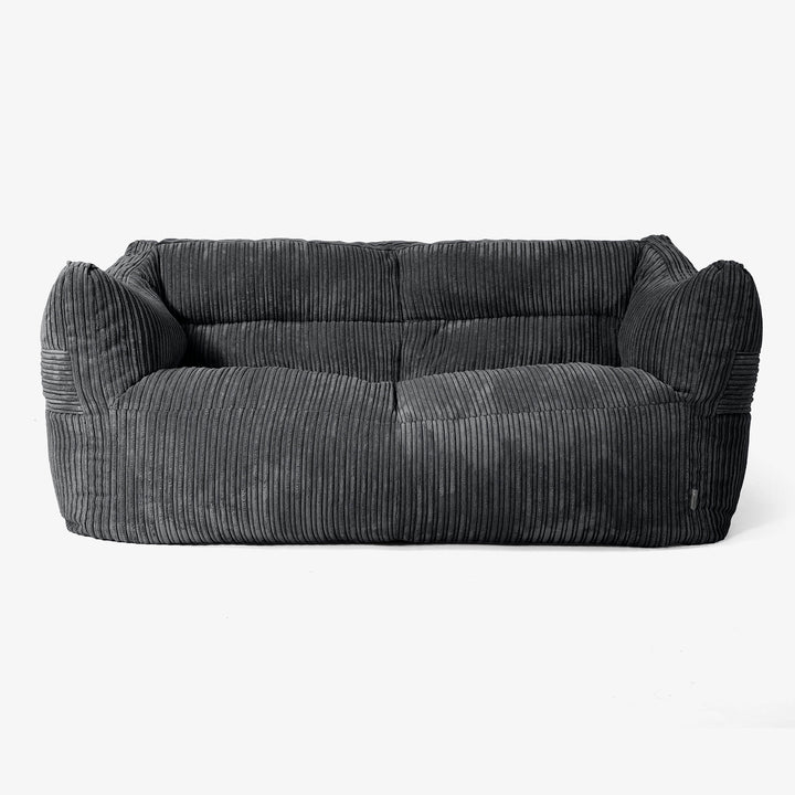 Victor Zitzakbank - Corduroy Zwart 01
