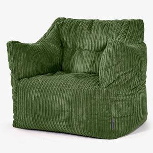Victor Zitzakfauteuil - Corduroy Bosgroen