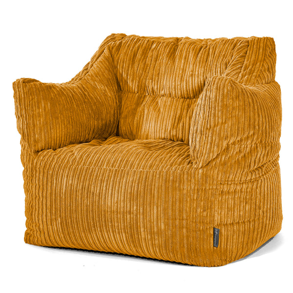 Victor Zitzakfauteuil - Corduroy Gouden Honing 01