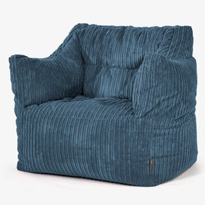 Victor Zitzakfauteuil - Corduroy Marineblauw