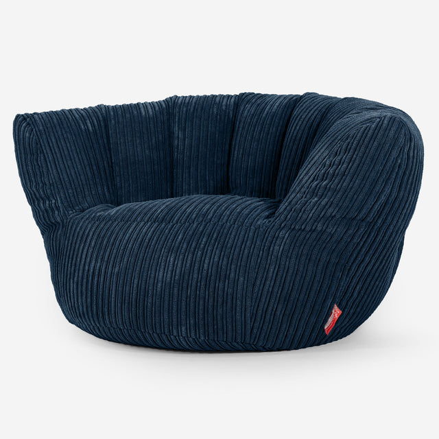 Zitzak Charles Vintish - Corduroy Marineblauw 01