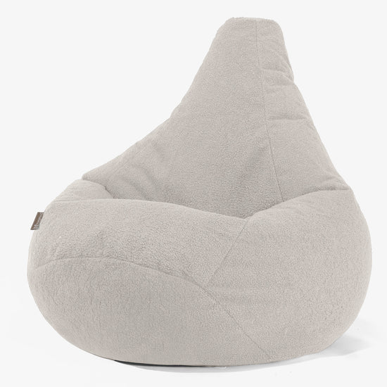 Zitzak Gaming Stoel - Boucle Ivoor 02