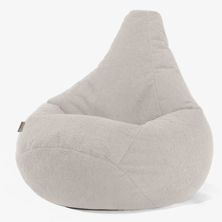 Zitzak Gaming Stoel - Boucle Ivoor 02