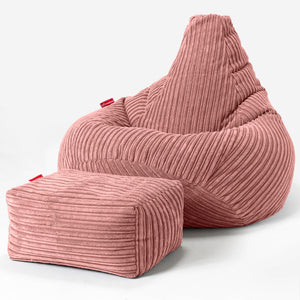 Zitzak Gaming Stoel - Corduroy Perzik