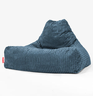 Zitzak Stoel - Corduroy Marineblauw