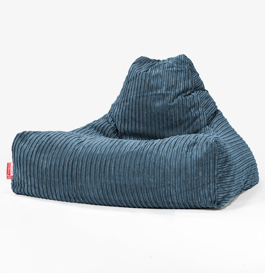 Zitzak Stoel - Corduroy Marineblauw 01