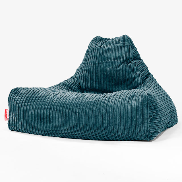 Zitzak Stoel - Corduroy Teal 01
