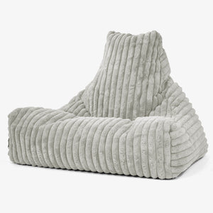 Zitzak Stoel - Ultra Pluche Corduroy Saliegroen