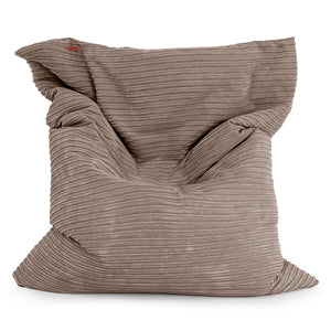 Zitzak Vloerkussen XL - Corduroy Mocha Bruin