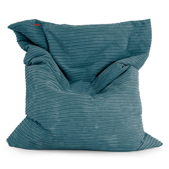 Zitzak Vloerkussen XL - Corduroy Teal 01