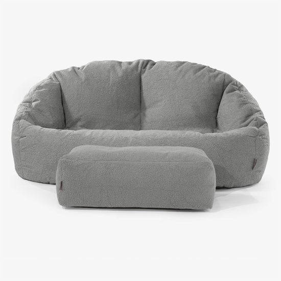 Zitzakbank Bubble - Boucle Grijs 02