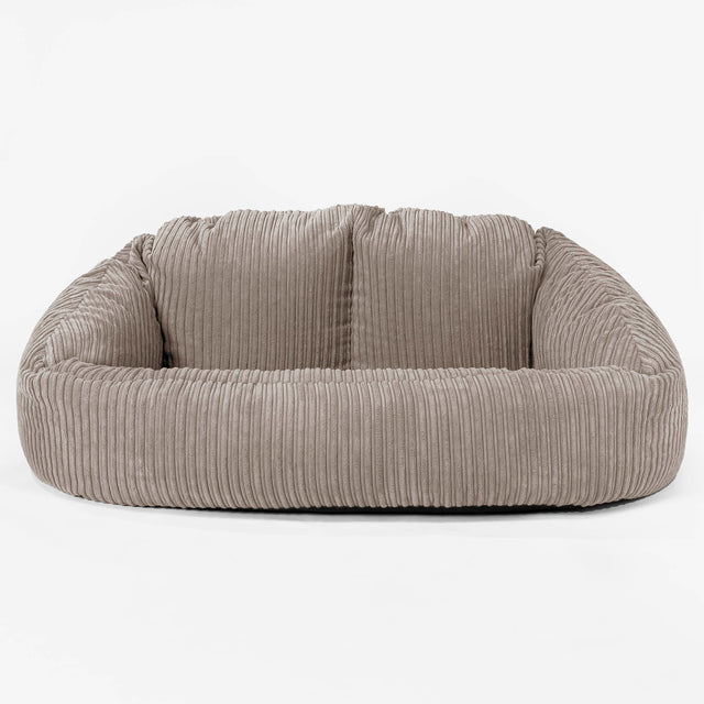 Zitzakbank Bubble - Corduroy Beigegrijs 01