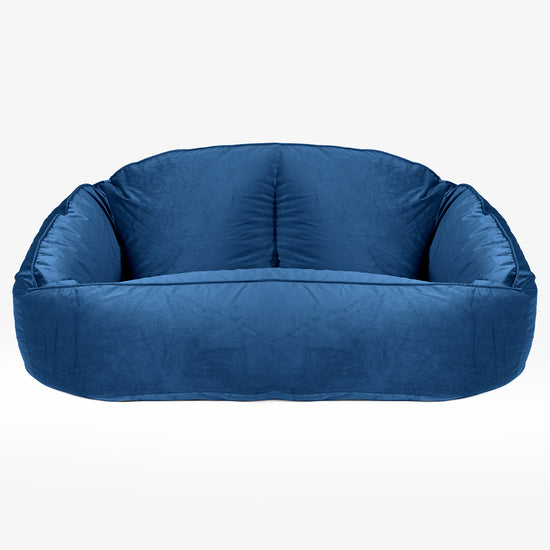 Zitzakbank Bubble - Fluweel Marineblauw 01