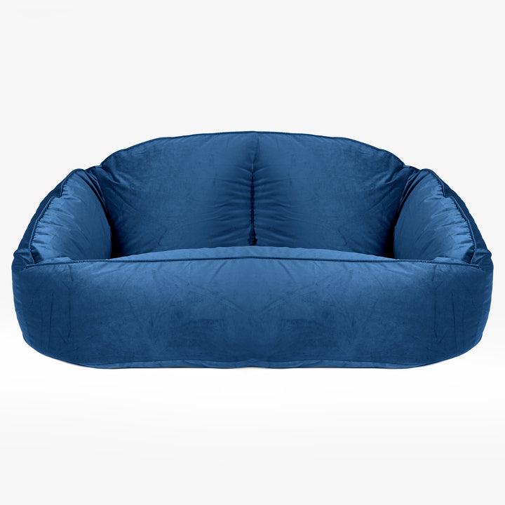 Zitzakbank Bubble - Fluweel Marineblauw 01