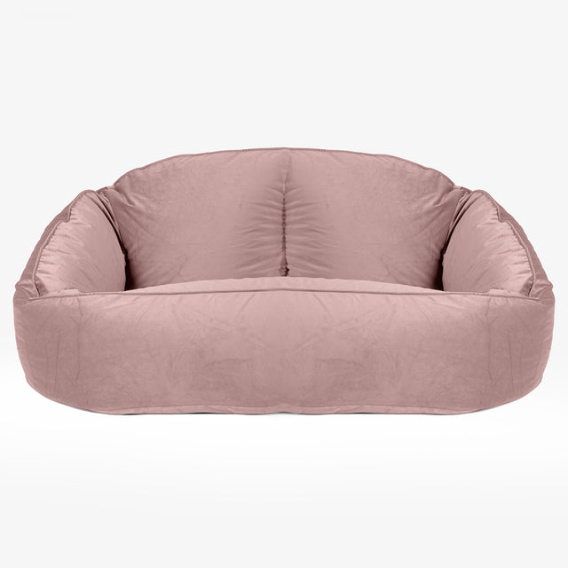 Zitzakbank Bubble - Fluweel Roze 01