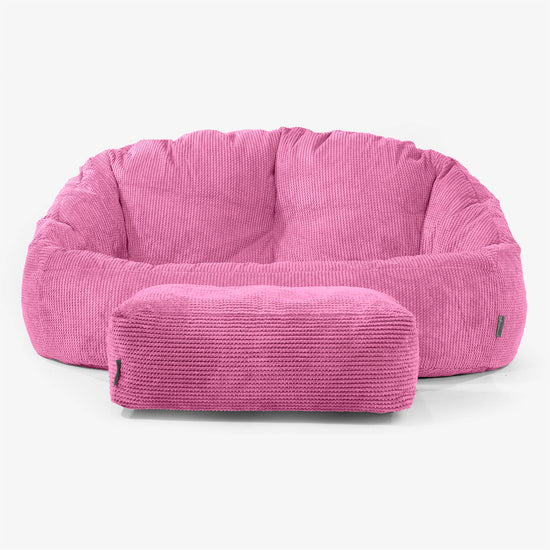 Zitzakbank Bubble - Pompom Roze 02