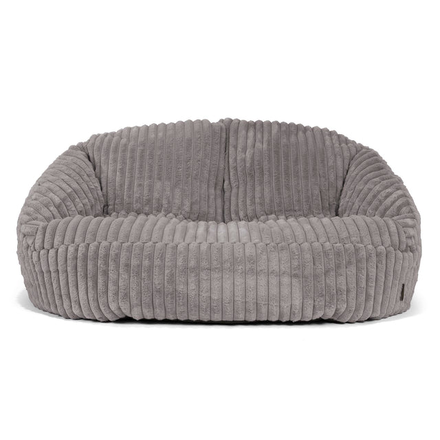 Zitzakbank Bubble - Ultra Pluche Corduroy Grijs 01