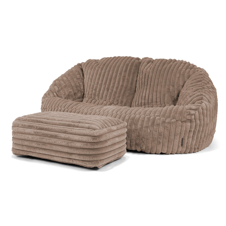 Zitzakbank Bubble - Ultra Pluche Corduroy Mink 03
