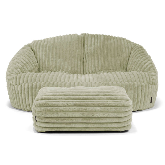 Zitzakbank Bubble - Ultra Pluche Corduroy Saliegroen 02