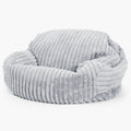 Ultra Pluche Corduroy Eendenei Blauw