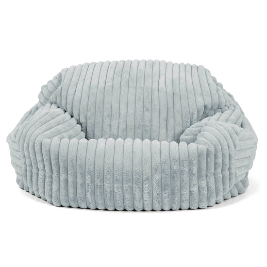 Zitzakbank Sabine - Ultra Pluche Corduroy Eendenei Blauw 02