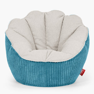 Zitzakstoel Natalia Sacco - Boucle & Corduroy Petrol