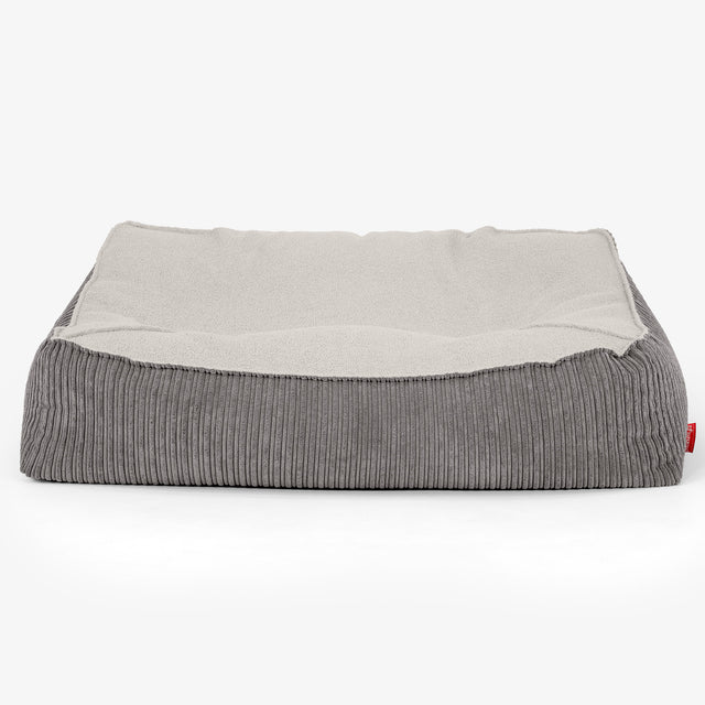Zitzakbank Sloucher - Boucle & Corduroy Graphite Grijs 02