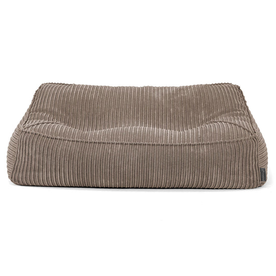 Zitzakbank Sloucher - Corduroy Beigegrijs 01