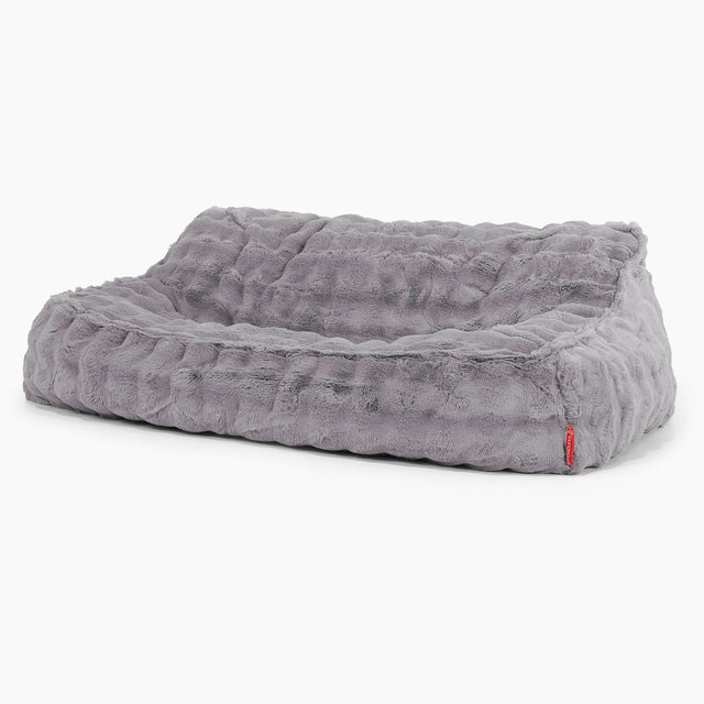 Zitzakbank Sloucher - Namaakbont Bubble Grijs 01