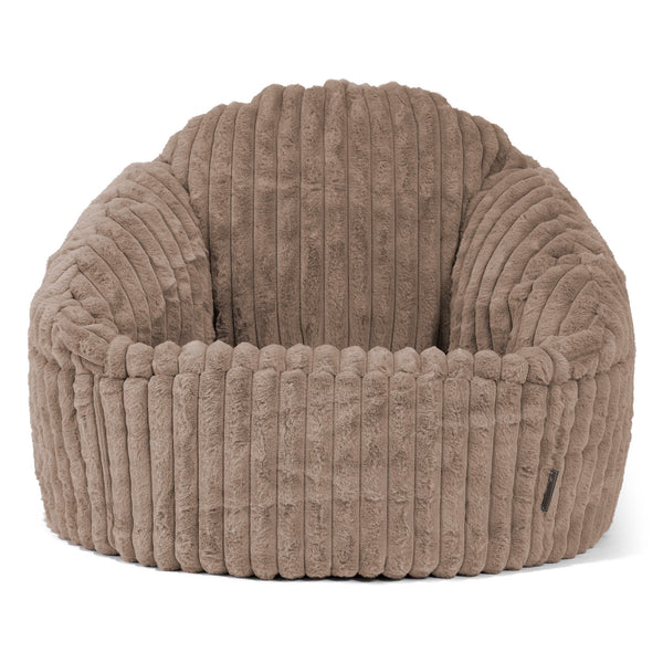 Zitzakstoel Bubble - Ultra Pluche Corduroy Mink 01