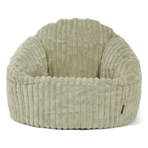 Zitzakstoel Bubble - Ultra Pluche Corduroy Saliegroen 01