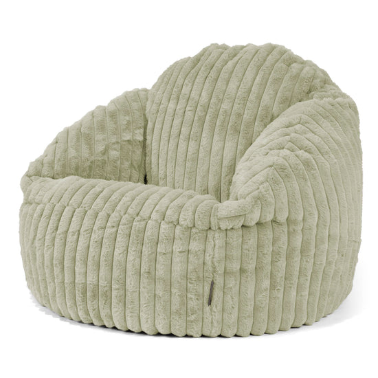 Zitzakstoel Bubble - Ultra Pluche Corduroy Saliegroen 04