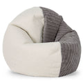 Boucle & Corduroy Graphite Grijs