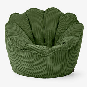 Zitzakstoel Natalia Sacco - Corduroy Bosgroen