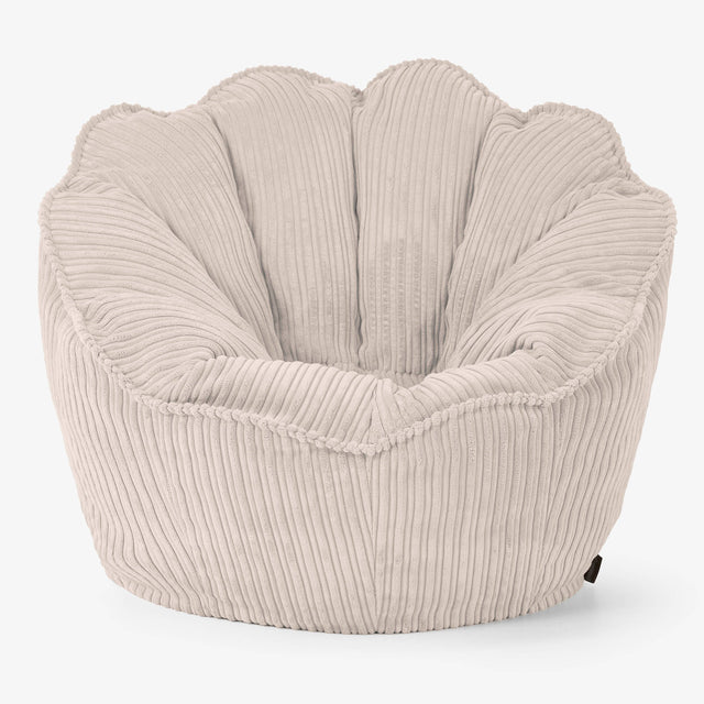 Zitzakstoel Natalia Sacco - Corduroy Ivoor 01