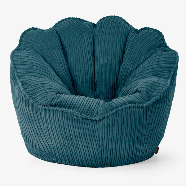 Zitzakstoel Natalia Sacco - Corduroy Teal 01