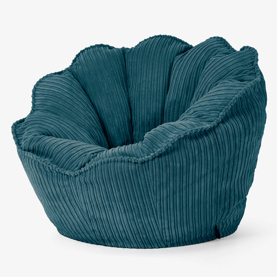 Zitzakstoel Natalia Sacco - Corduroy Teal 02
