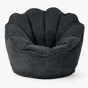 Zitzakstoel Natalia Sacco - Corduroy Zwart