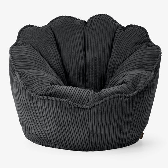 Zitzakstoel Natalia Sacco - Corduroy Zwart 01