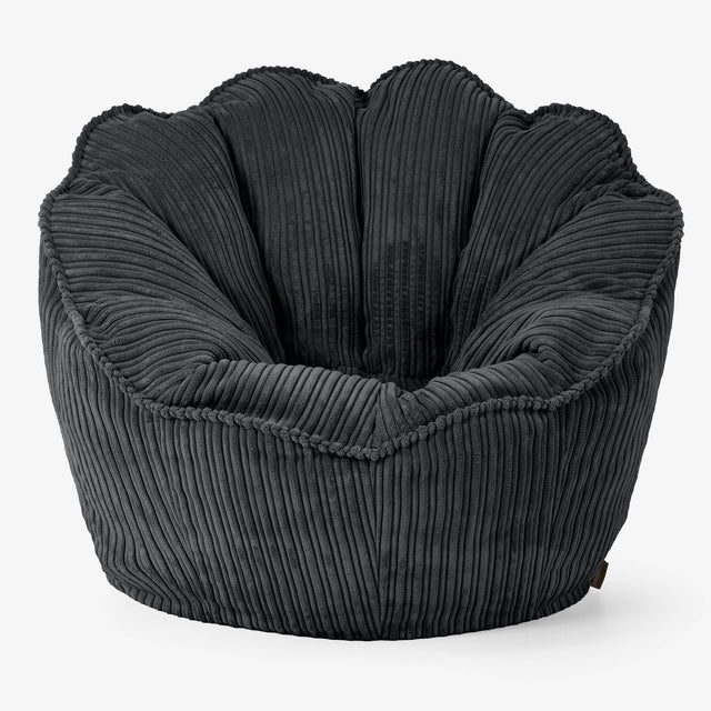 Zitzakstoel Natalia Sacco - Corduroy Zwart 01