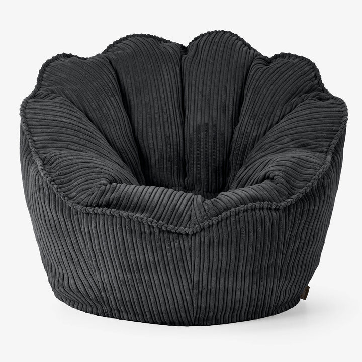Zitzakstoel Natalia Sacco - Corduroy Zwart 01