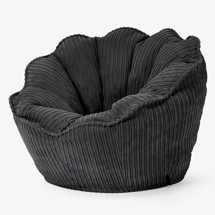 Zitzakstoel Natalia Sacco - Corduroy Zwart 02