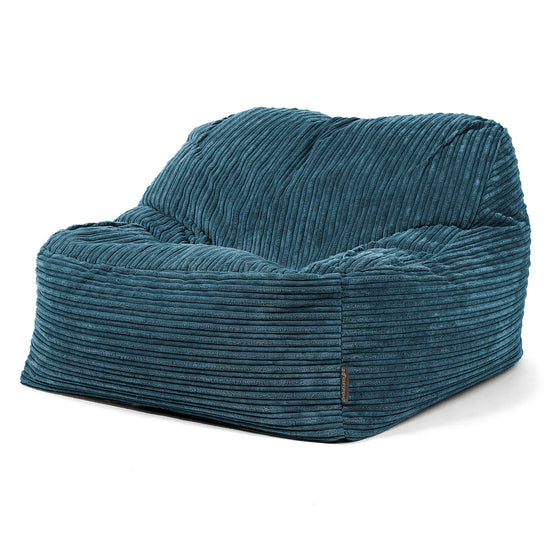 Zitzakstoel Sloucher - Corduroy Marineblauw 01