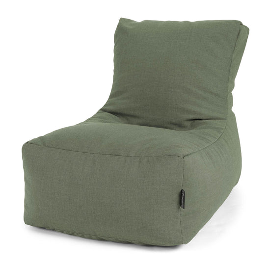 Outdoor Loungestoel Zitzak - Sunbrella Olijfgroen 01